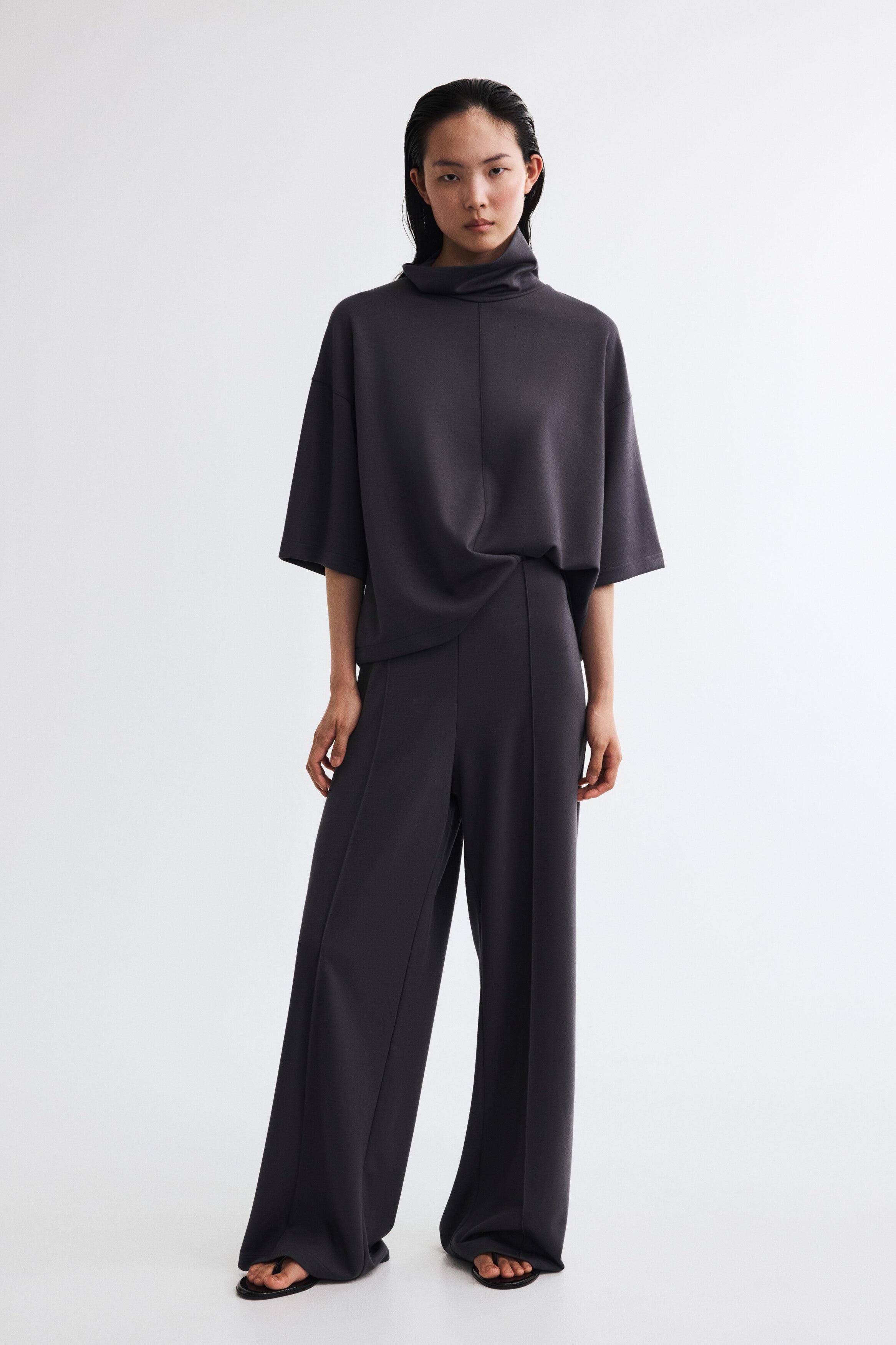 Dark gray melange