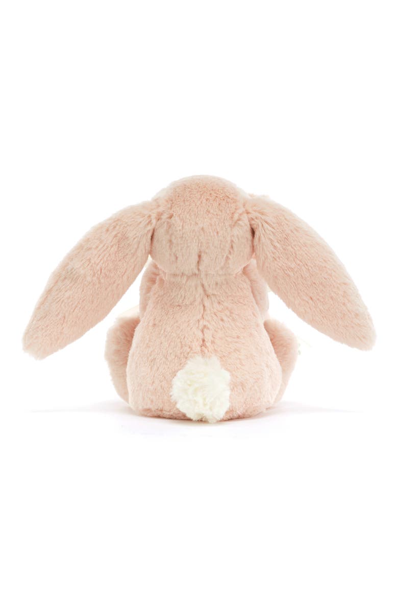 Bashful Blush Bunny 5.9-Inch Plushie & Soother Blanket, Alternate, color, PINK