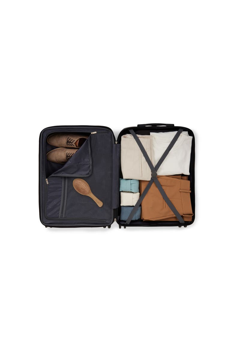 Manchester Hardside Check-In Large Luggage with Expansion, Alternate, color, Midnight Blue
