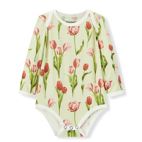 Luxe Stretch Long Sleeve One Piece (Baby)