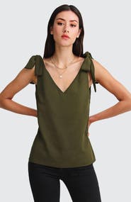 Belle & Bloom Feel For You V-Neck Top