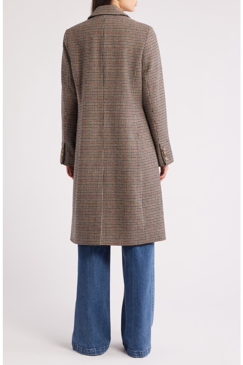 Lauren Ralph Lauren Houndstooth Coat (Women) | Nordstrom