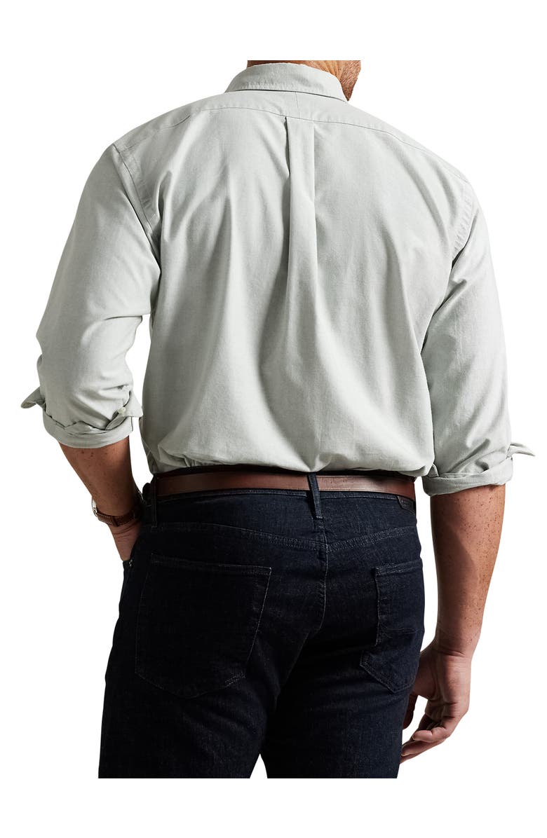 Polo Ralph Lauren Big & Tall The Iconic Oxford Sport Shirt, Alternate, color, Shamrock