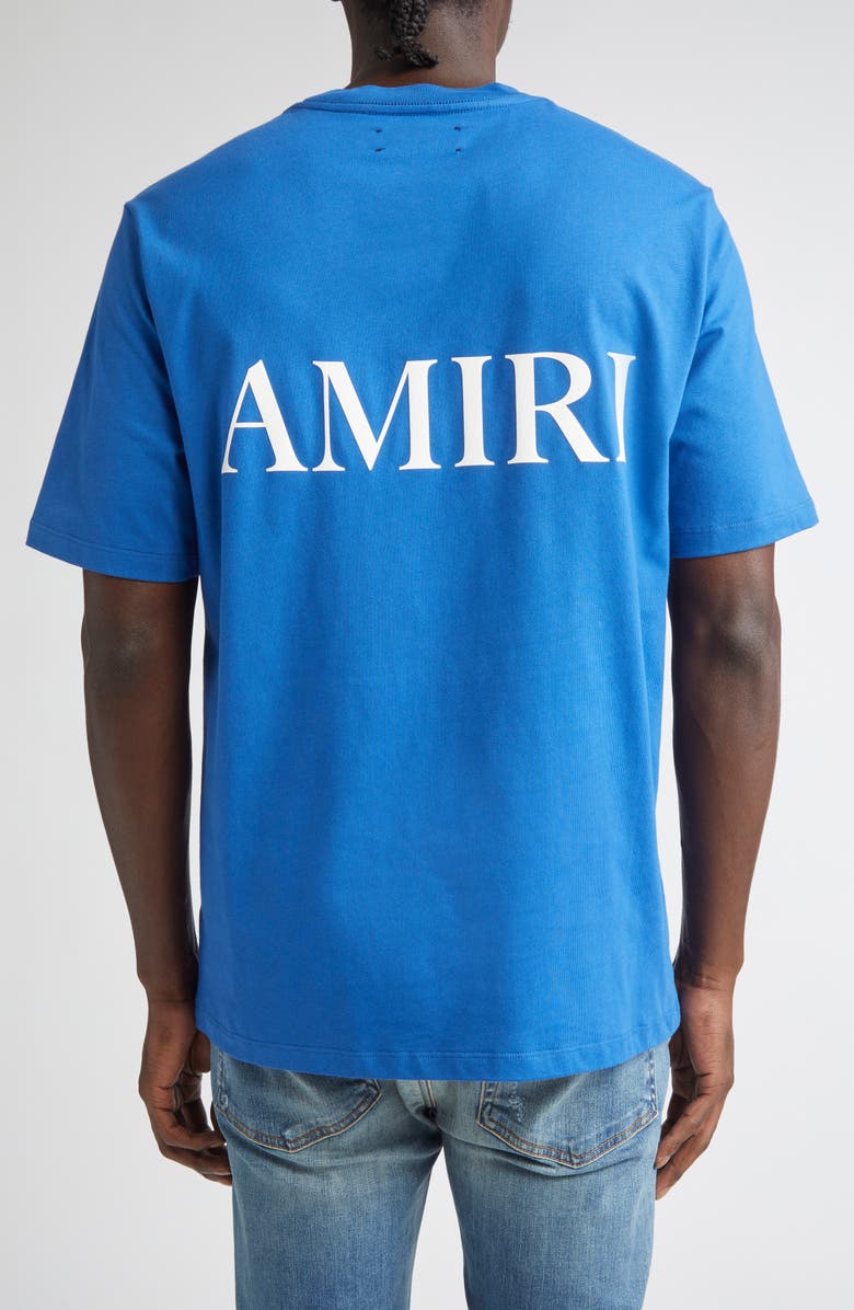 AMIRI MA Core Logo Garphic T-Shirt, Alternate, color, Blue