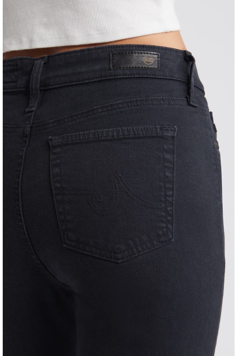 Mari High Waist Crop Jeans, Alternate, color, SULFUR BLACK