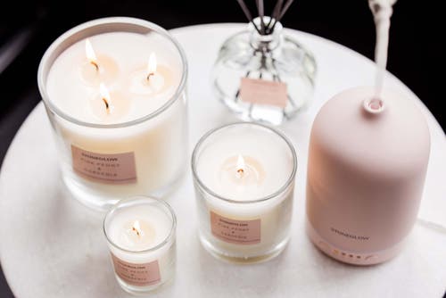 STONEGLOW STONEGLOW MODERN CLASSICS PINK PEONY GARDENIA 3 WICK CANDLE 1490G