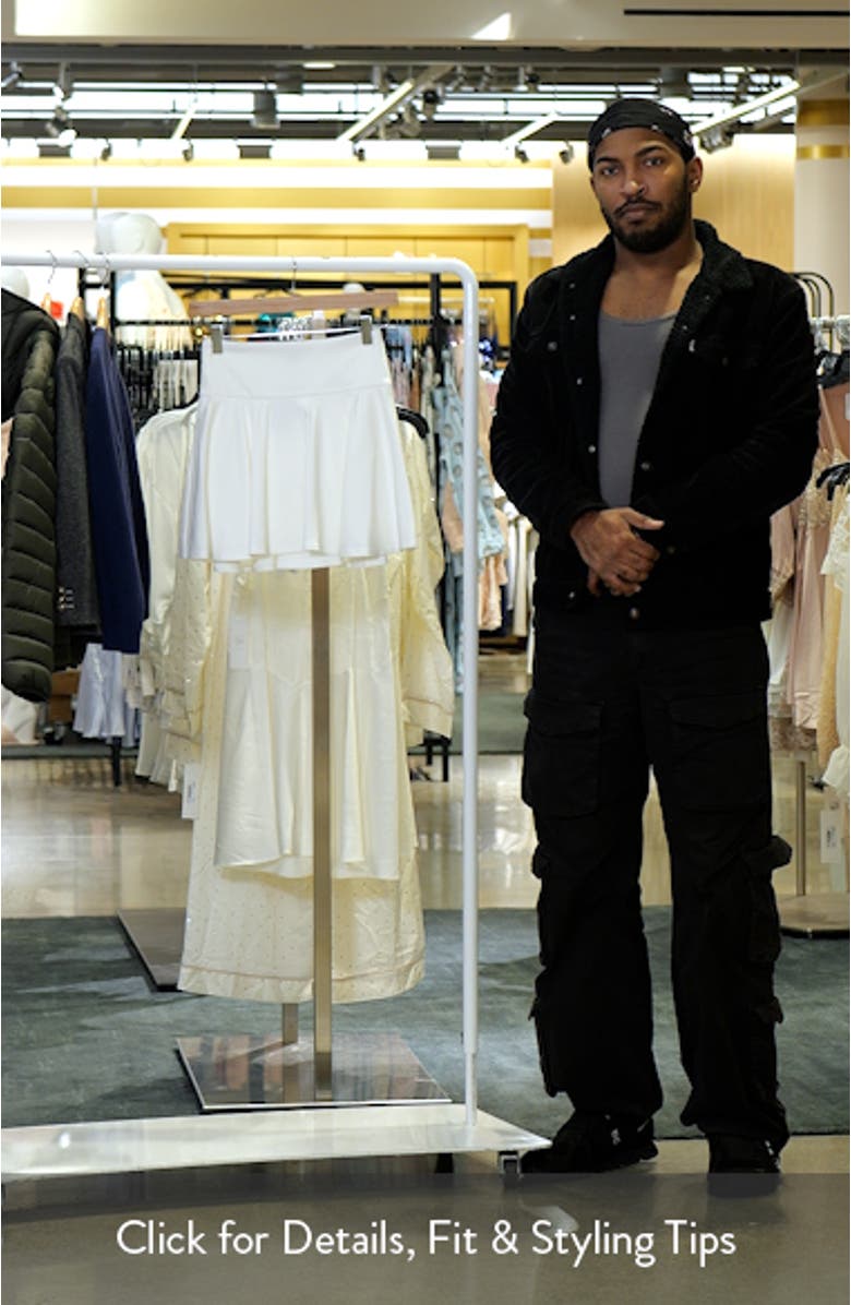 Kids' Ponte & Jersey Skort, sales video thumbnail