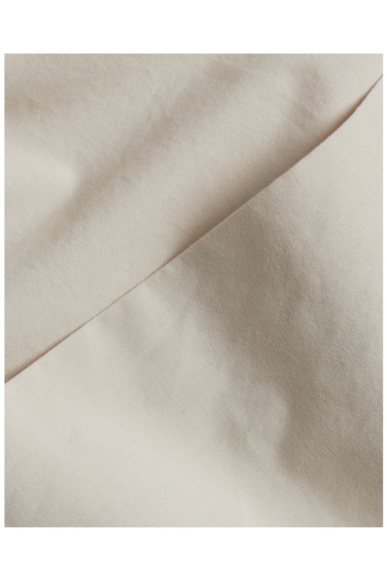 Brushed Cotton Set of 2 Quilted Shams, Alternate, color, BONE
