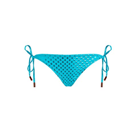 Side Tie Bikini Bottom Relief Sparkling