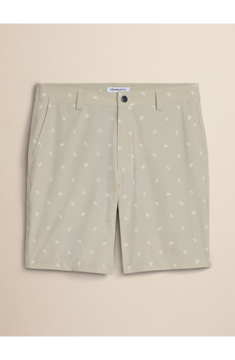 ASHWORTH GOLF Oslo Printed Short, Main, color, Moss