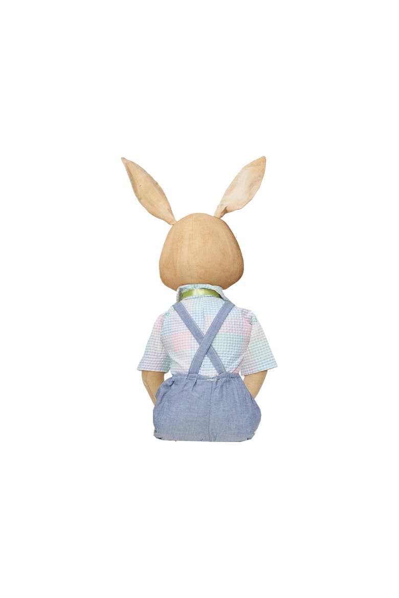 Pascal Bunny Easter Joe Spencer Gathered Traditions Figurine, Alternate, color, Blue