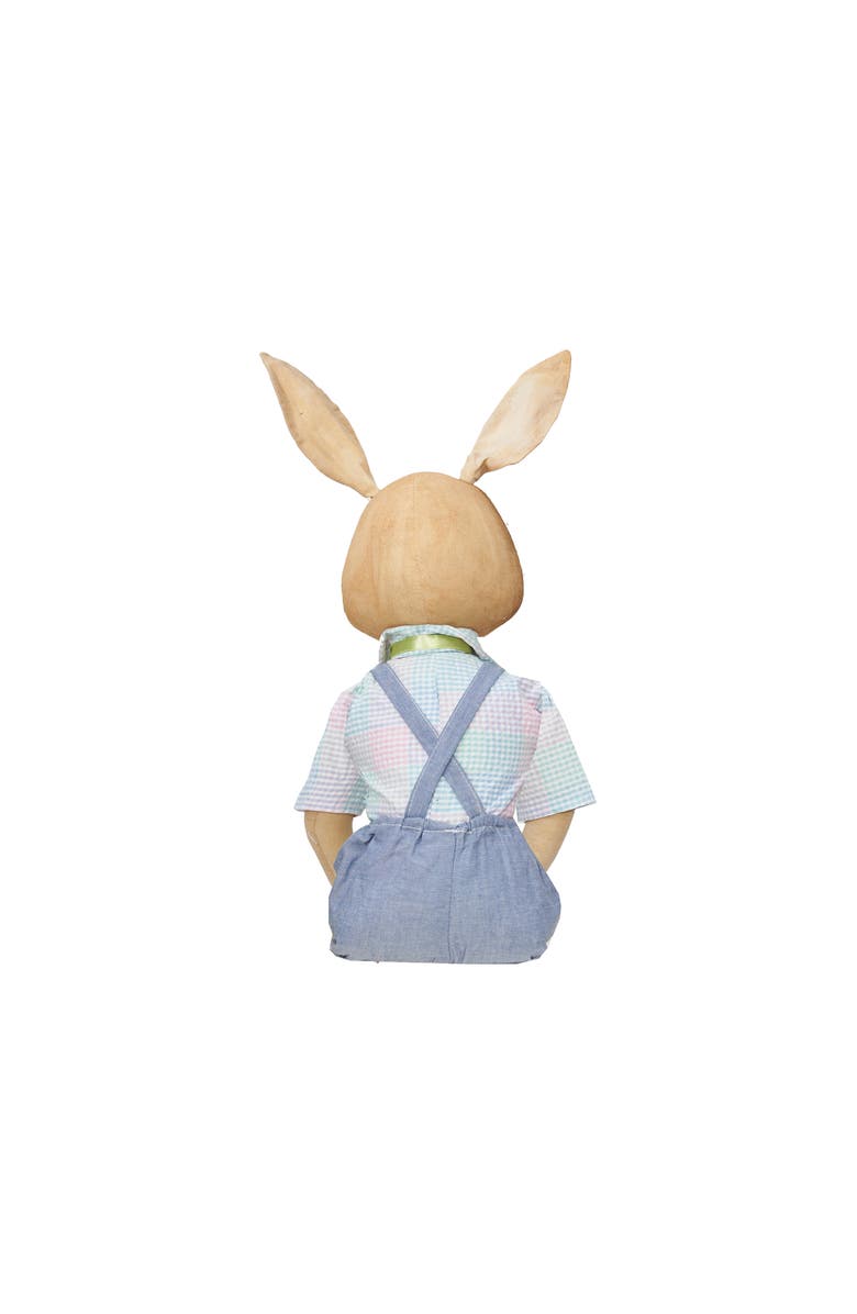 Gallerie II Pascal Bunny Easter Cute Table Sitter Joe Spencer Figure Joe Spencer Figure Figurine, Alternate, color, Blue
