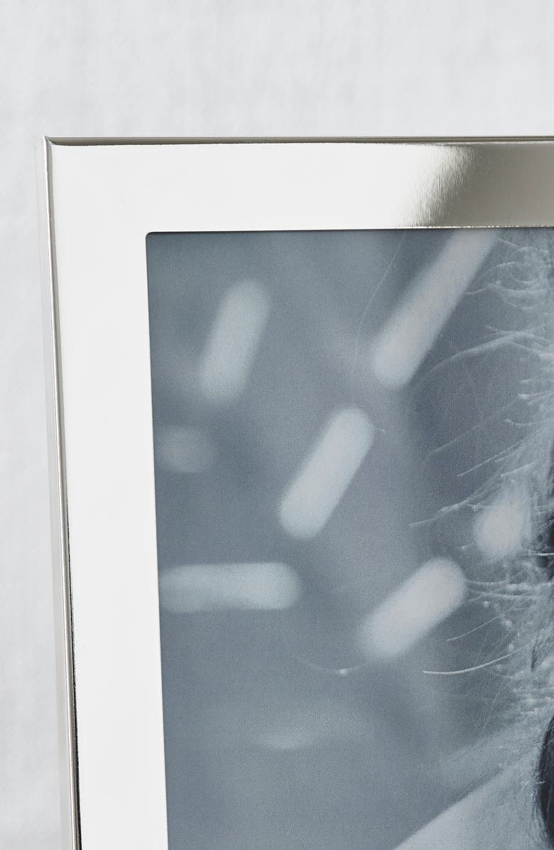 The White Company Silver Plated Picture Frame, Alternate, color,