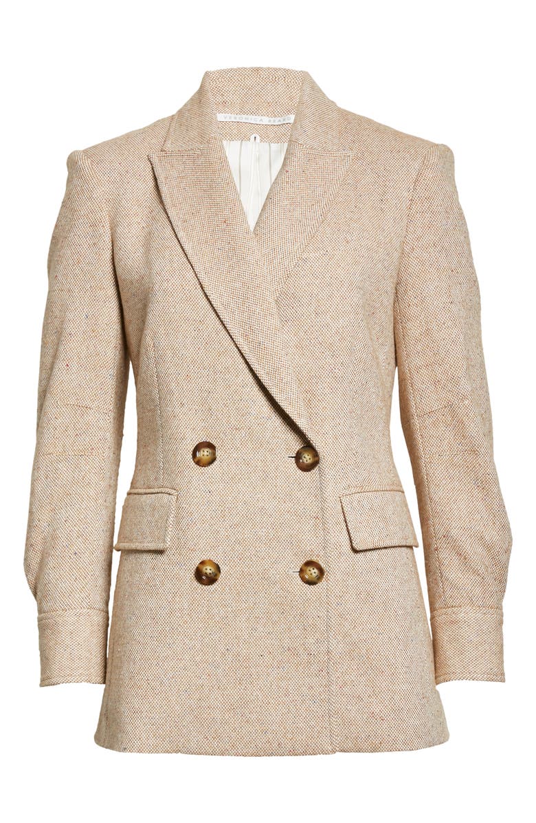 Veronica Beard Cotton & Wool Blend Dickey Jacket, Alternate, color,