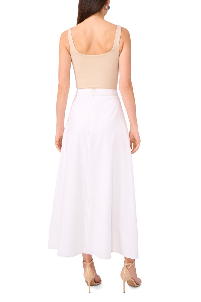A-Line Maxi Skirt, Alternate, color, NEW IVORY