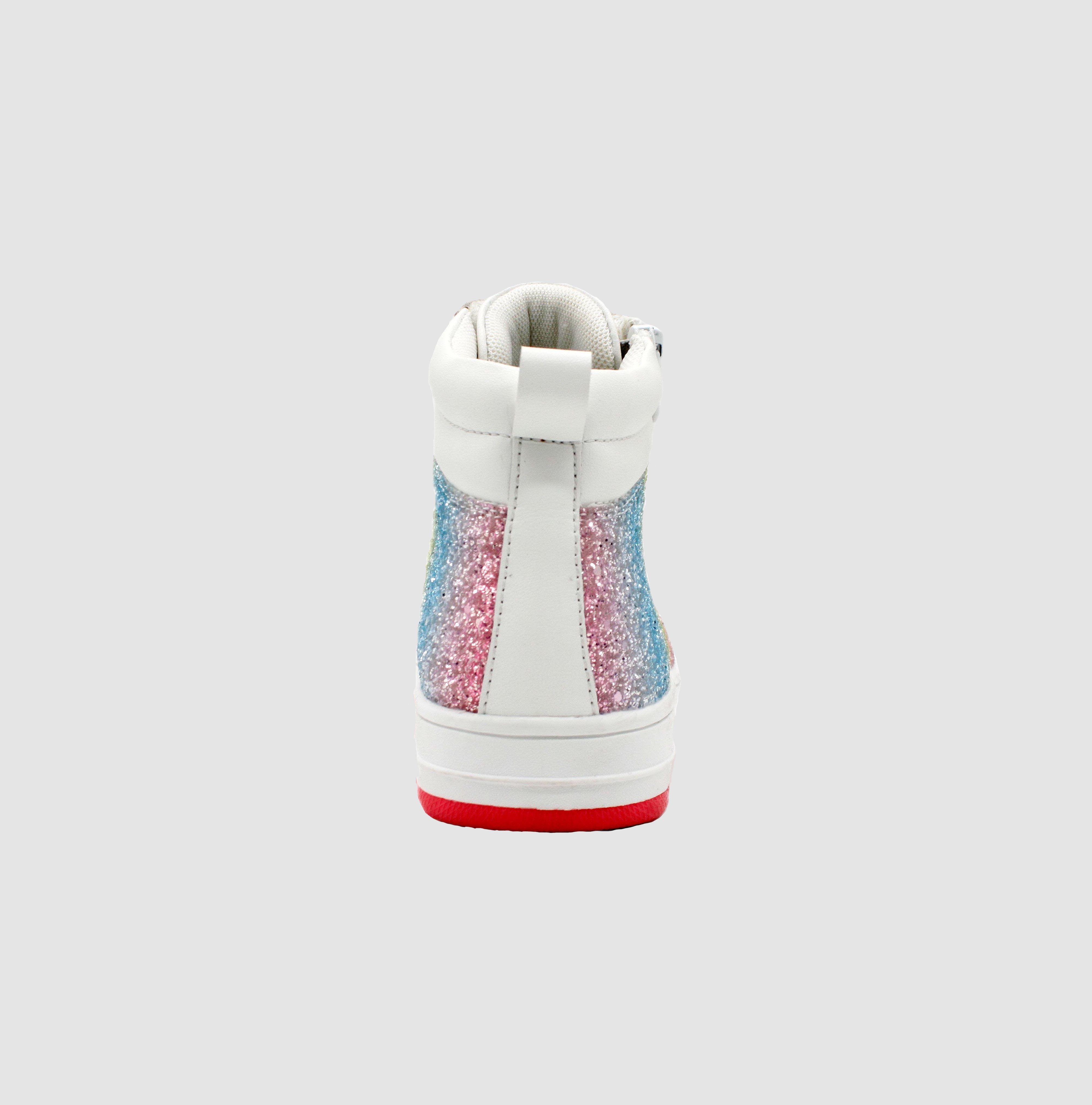 Rodeo sneaker, Alternate, color, White Multi Sparkle