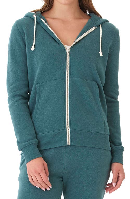 Threads 4 Thought Full Zip Hoodie In Watercress