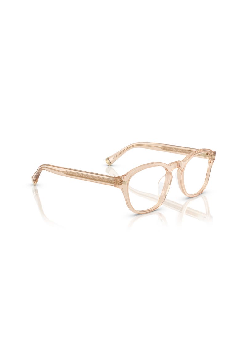 50mm Square optical glasses, Alternate, color, Yellow