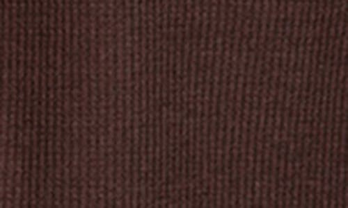 Tailorbyrd Quarter Zip Cozy Knit Pullover In Brown