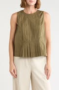 Ramy Brook Natalia Pintuck Cotton Top