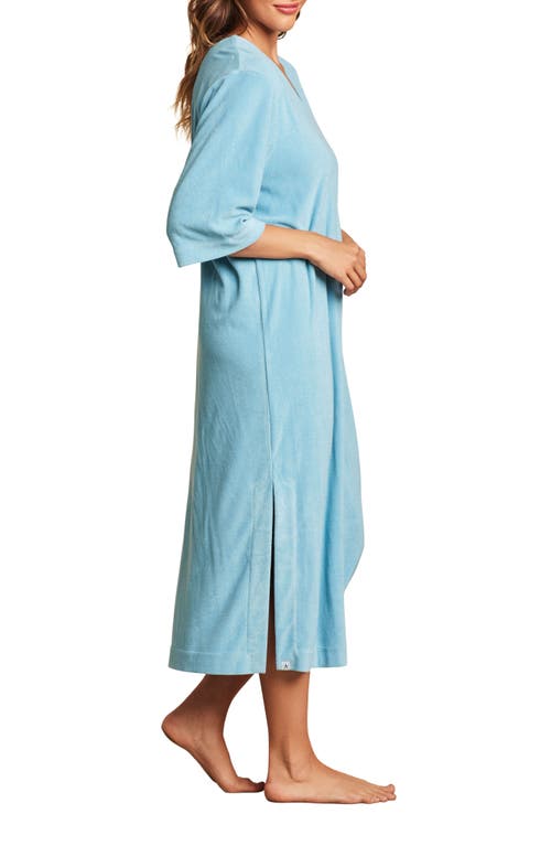 BAREFOOT DREAMS BAREFOOT DREAMS COZY TERRY® DOUBLE V CAFTAN NIGHTGOWN