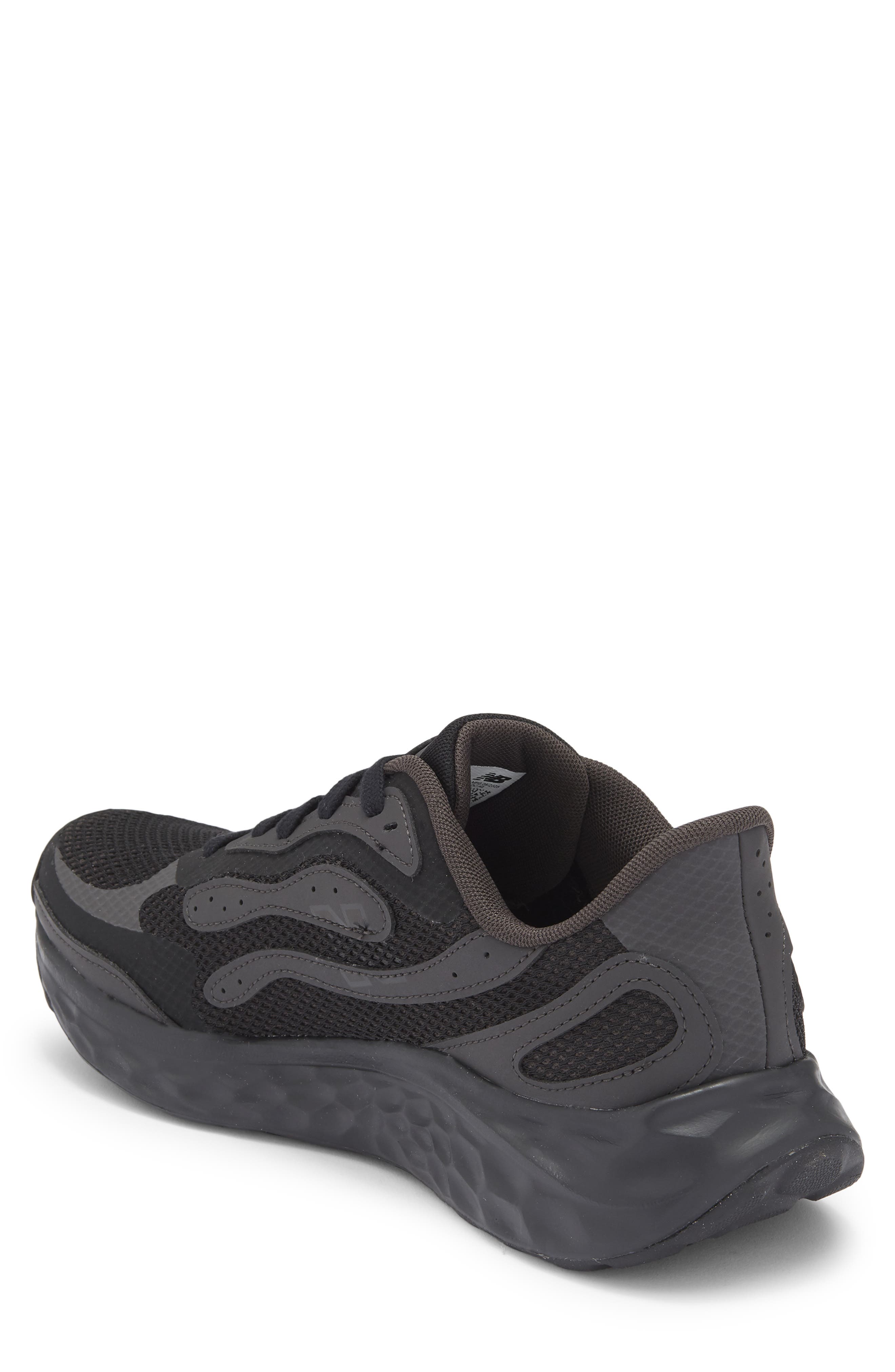 New Balance Fresh Foam Arishi v4 Running Shoe, Alternate, color, Black/ Black Cement