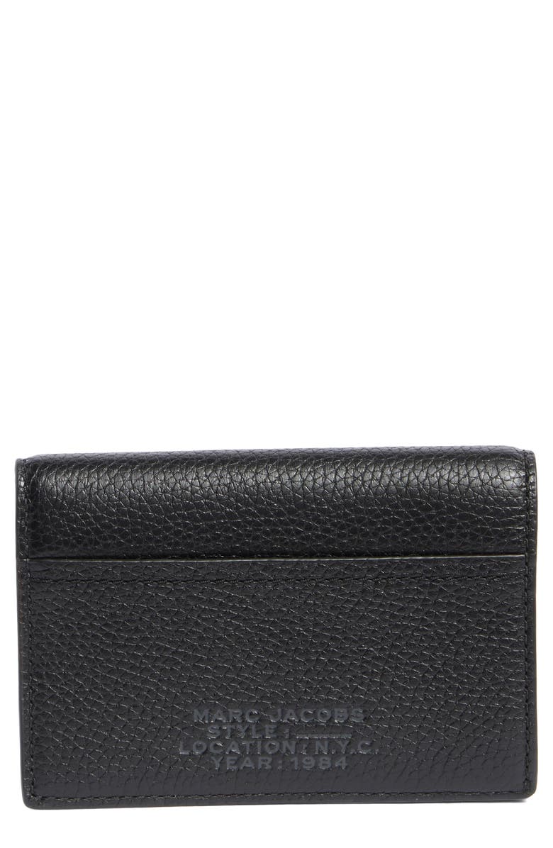 Marc Jacobs The Small Bifold Leather Wallet, Main, color, 