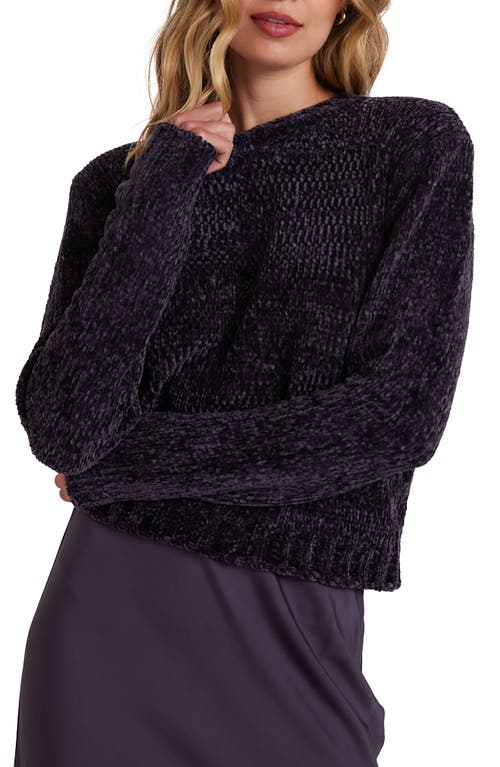 Bella Dahl Chenille Sweater in Galaxy Smoke 