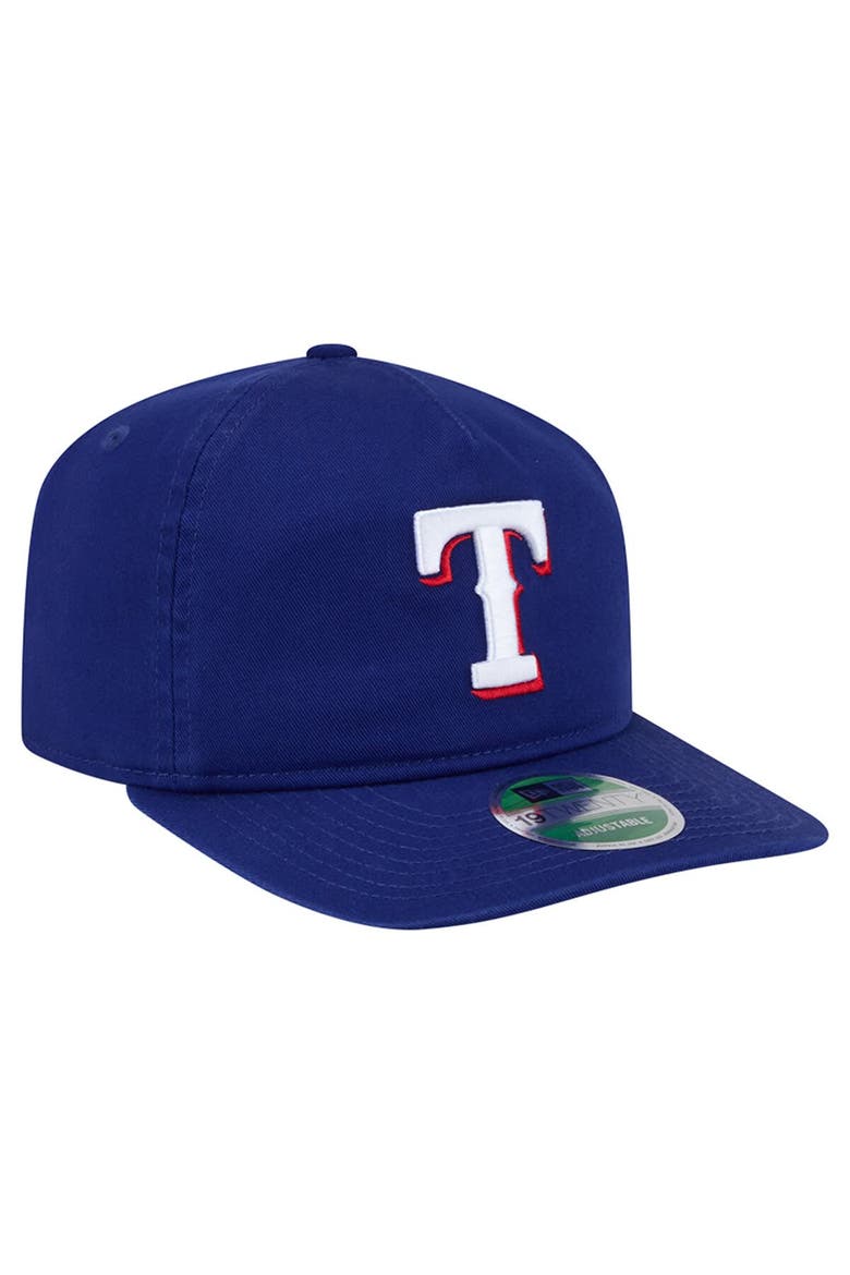 Men's New Era  Royal Texas Rangers Team 19TWENTY Adjustable Hat, Alternate, color, Royal