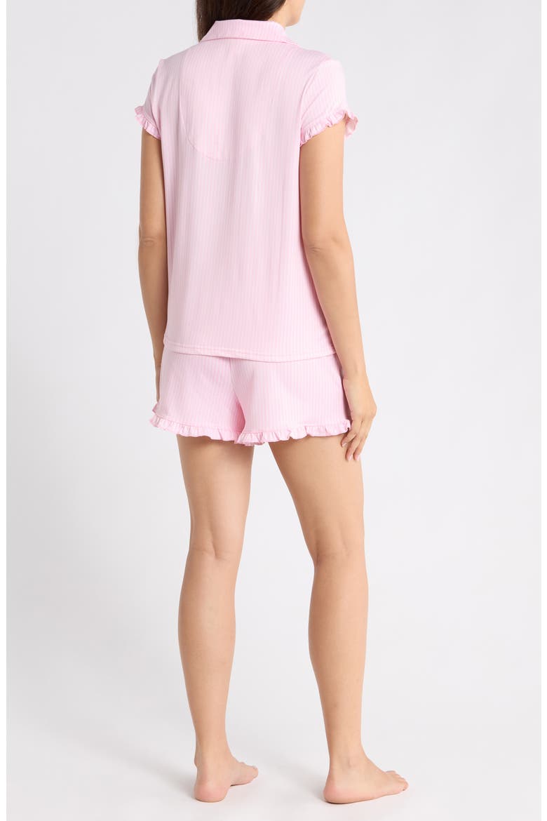 Short Pajamas, Alternate, color, PINK STRIPE