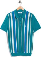 Original Penguin Stripe Cotton Polo Sweater