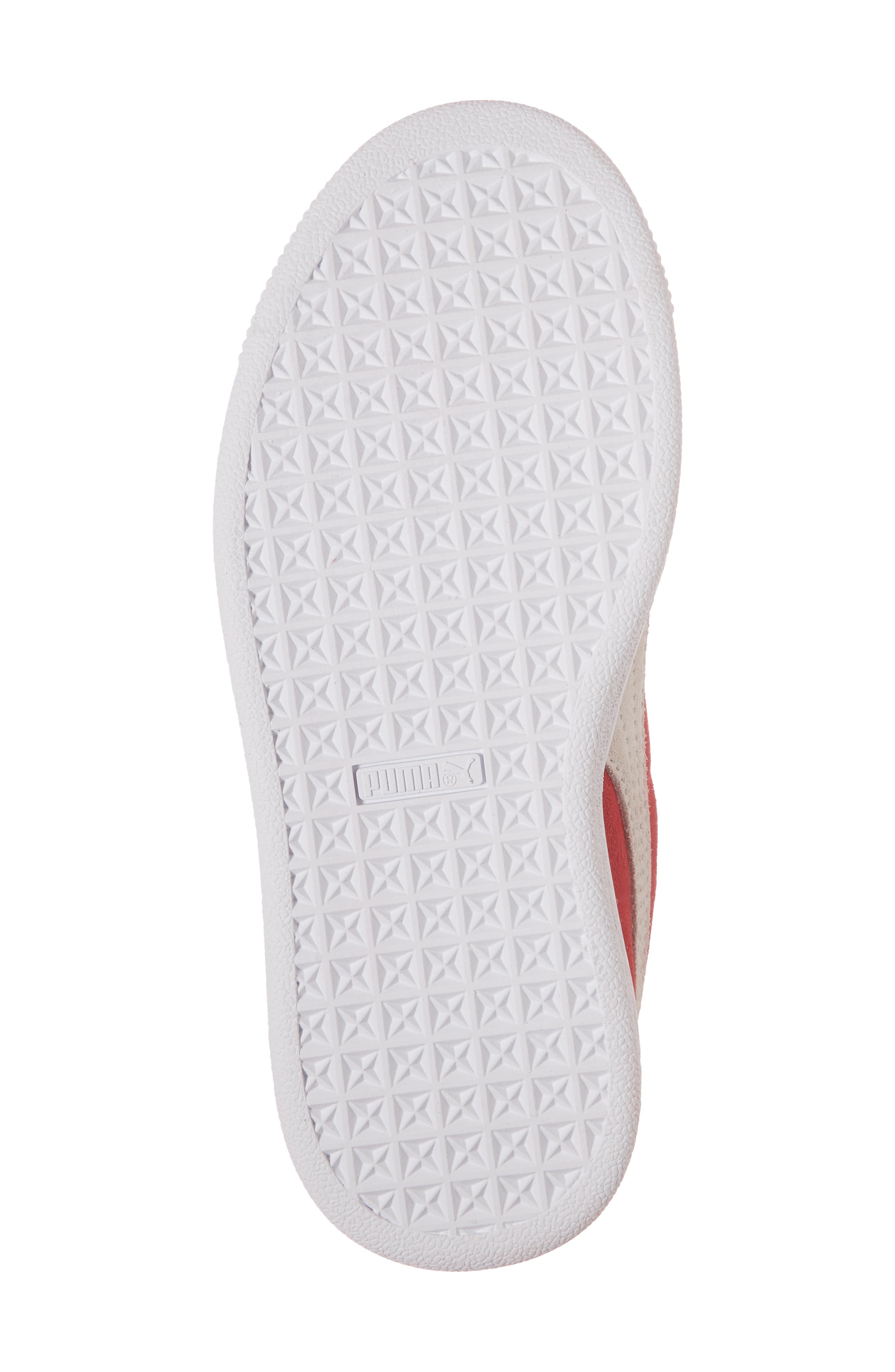 Suede Classic Sneaker, Alternate, color, PARADISE PINK/ PUMA WHITE