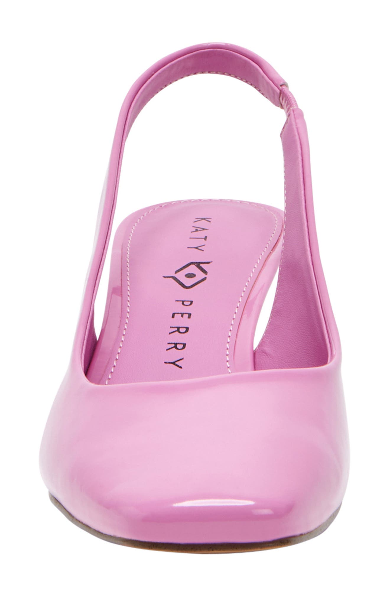 The Laterr Square Toe Kitten Heel Pump, Alternate, color, HOT PINK