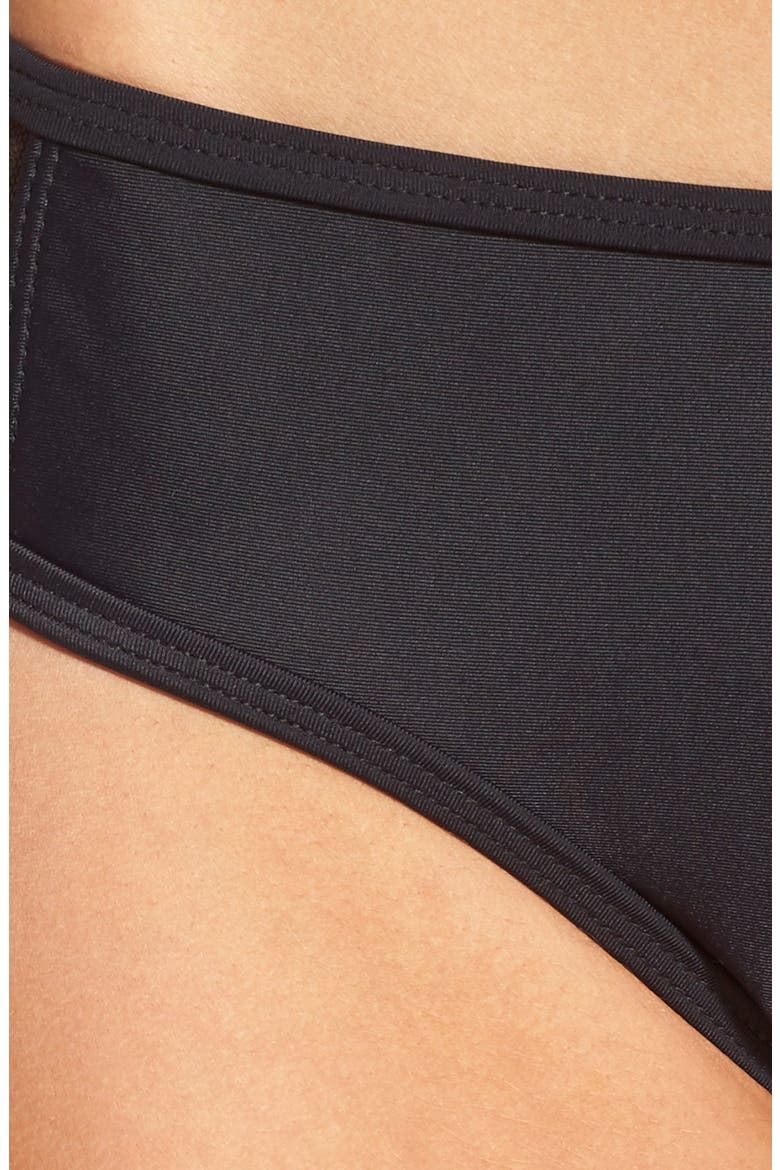 Mesh Bikini Bottoms, Alternate, color, BLACK