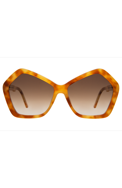 Illesteva Barbra Sunglasses In Brown