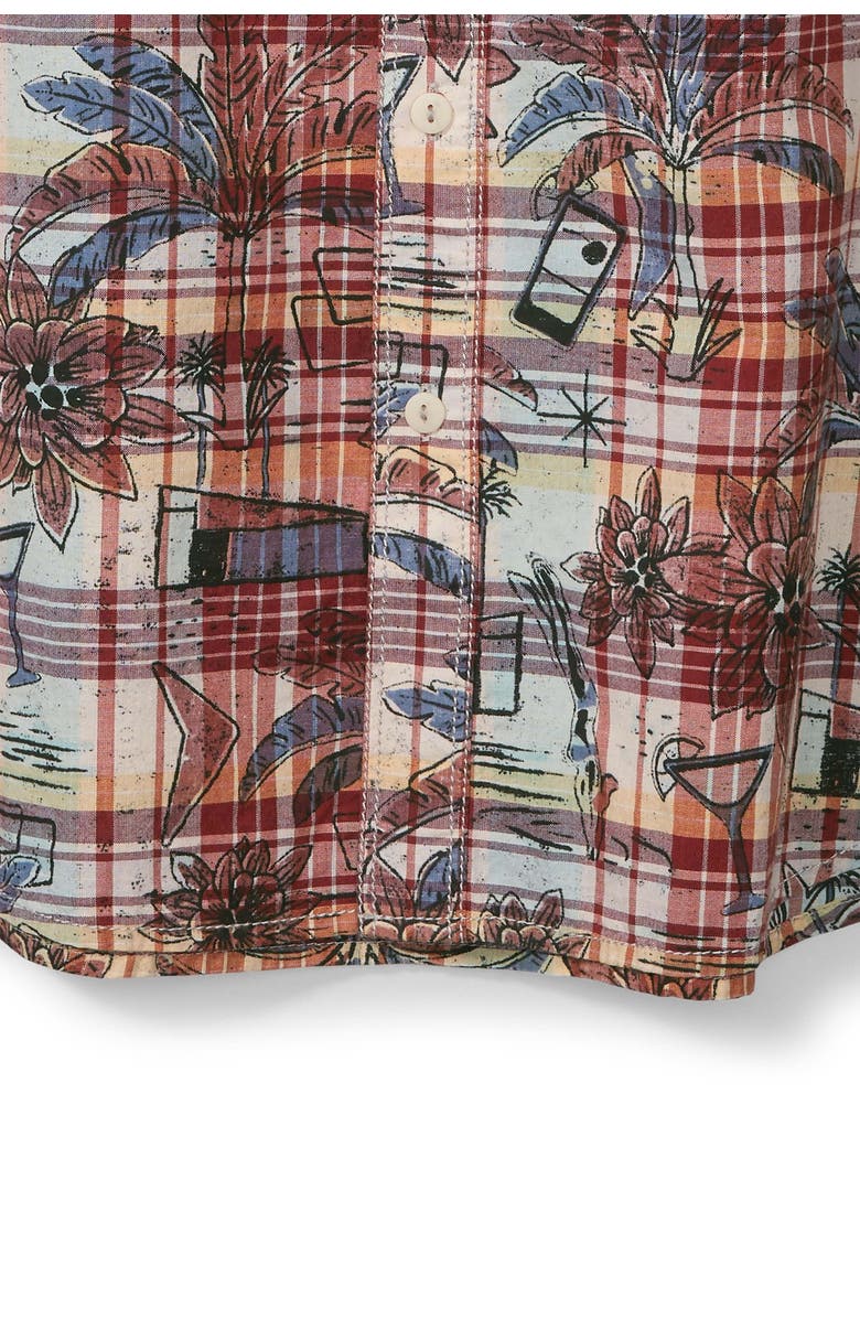 Tommy Bahama Palm Springs Plaid Regular Fit Shirt, Alternate, color, 