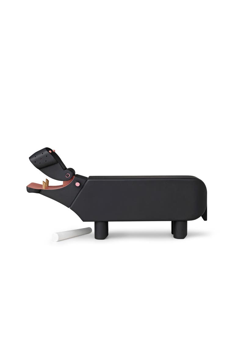 Kay Bojesen Hippo Large, Alternate, color, Black