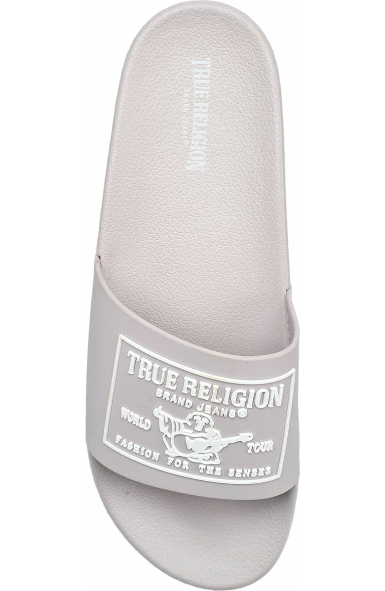 True Religion Men
s Kendrick Logo Slide, Alternate, color,