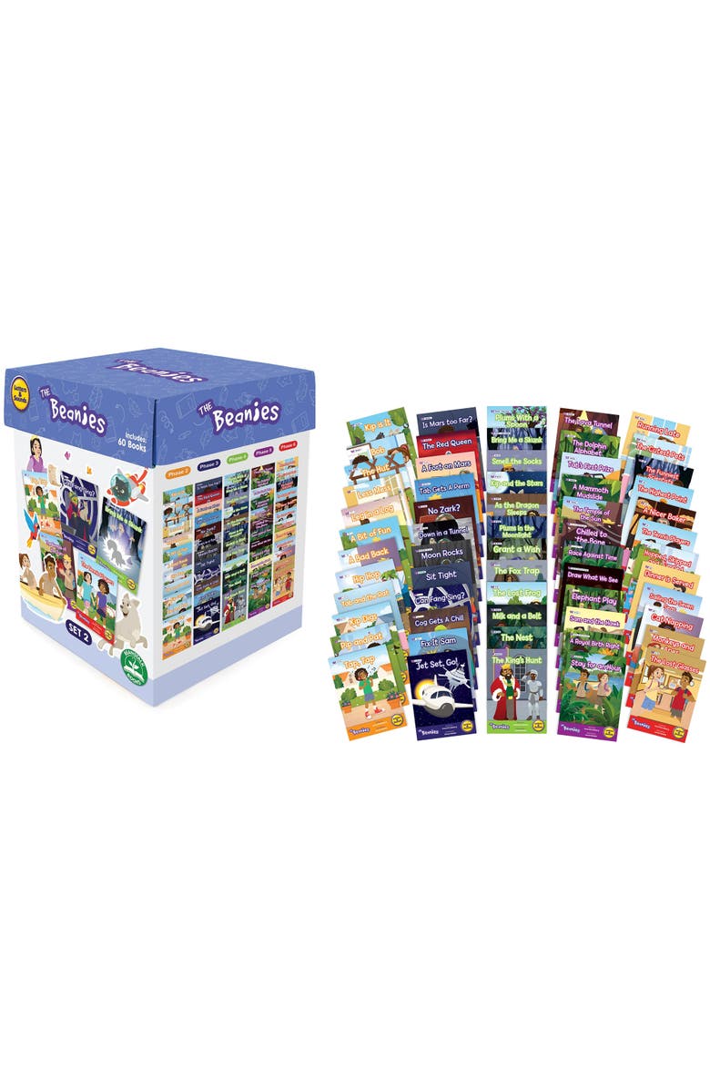 Beanstalk Books The Beanies Hilo Diversity Decodable Boxed Set 2 W/ 60 Books, Alternate, color, Multicolored