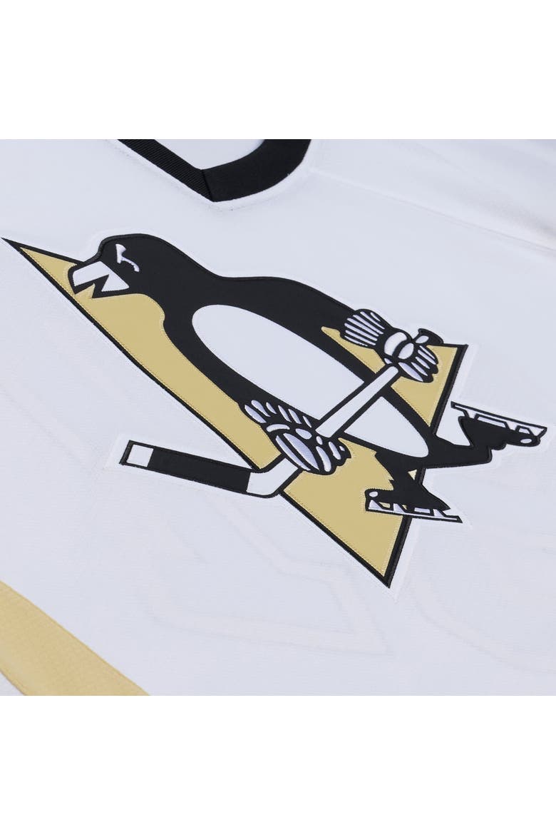 Men's Mitchell & Ness Sidney Crosby White Pittsburgh Penguins 2005 Power Play Jersey, Alternate, color, White
