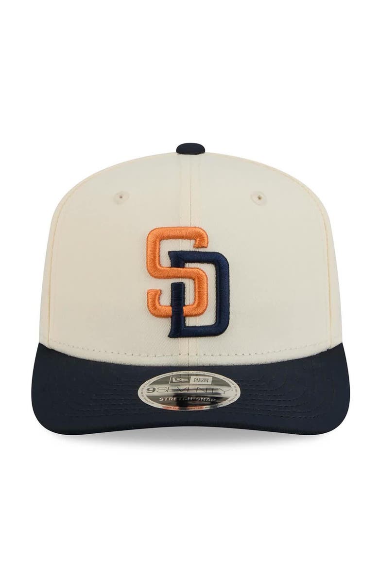 Men's New Era Cream/Obsidian San Diego Padres 2026 City Connect 9SEVENTY Adjustable Hat, Alternate, color, Cream