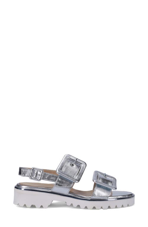 Ron White Callie Slingback Sandal In Silver