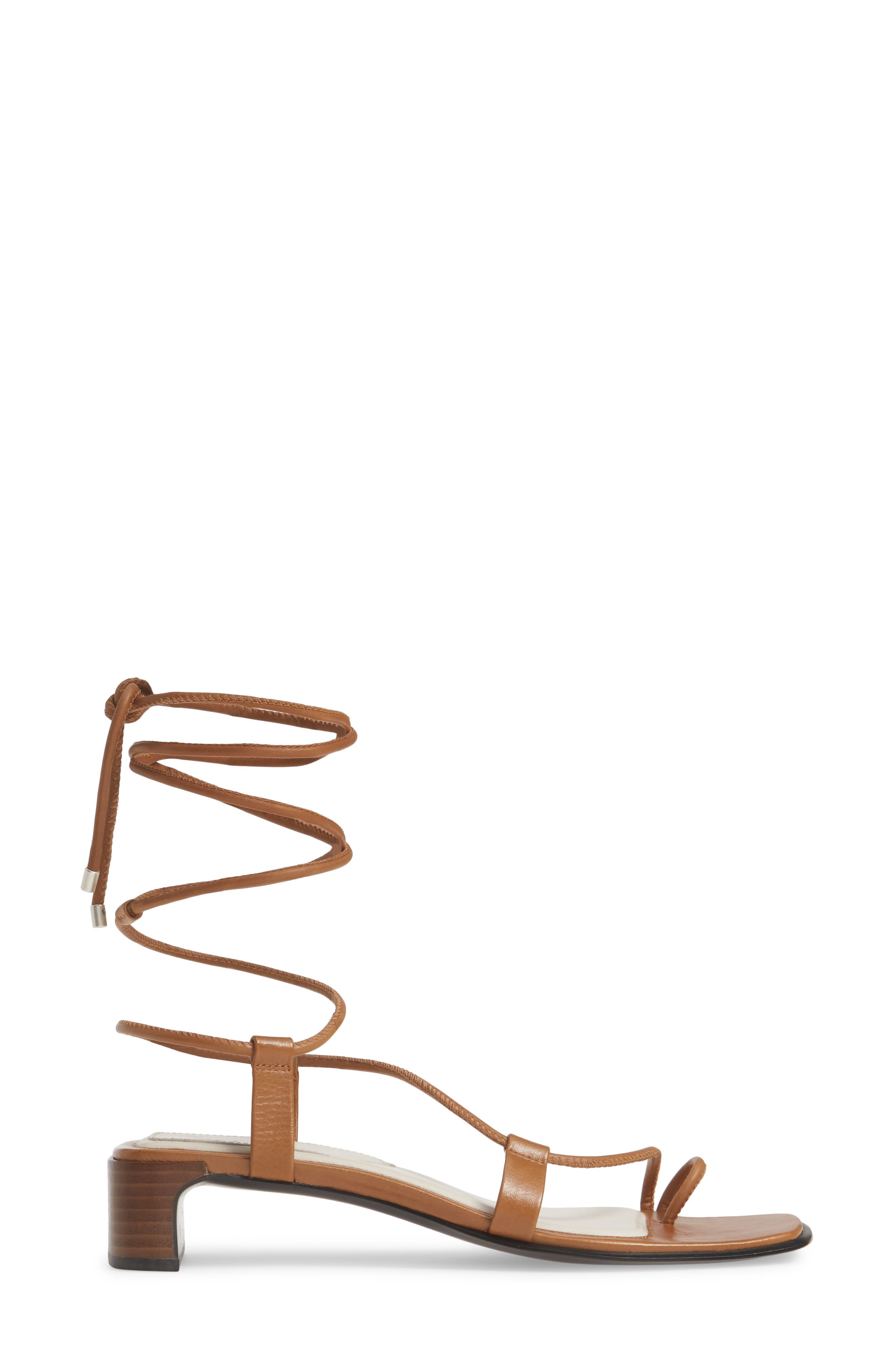 Cindy Lace-Up Sandal, Alternate, color, TAN