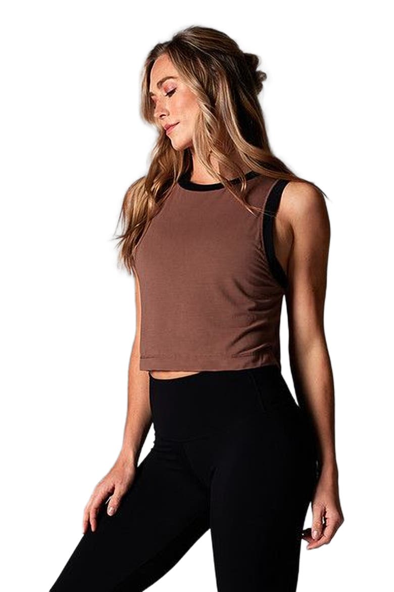 Sporty Tank, Main, color, CLOVE EBONY