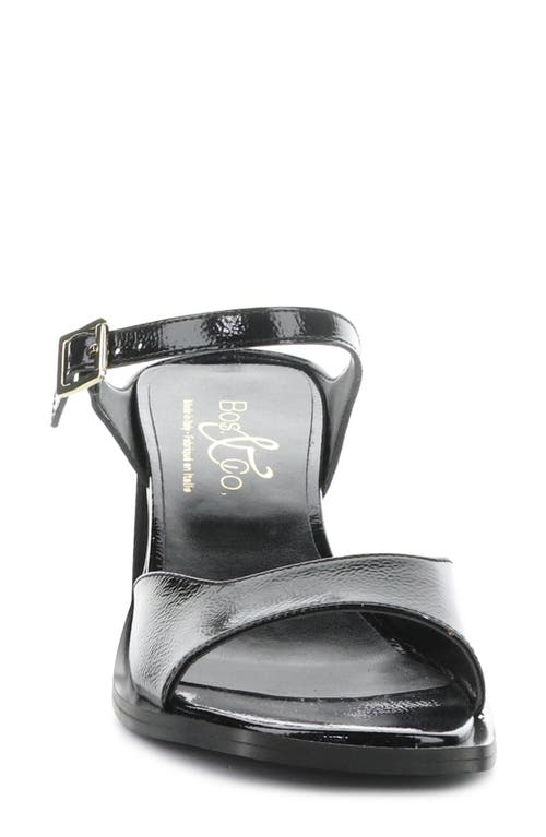 Bos. & Co. Braylen Slide Sandal In Black