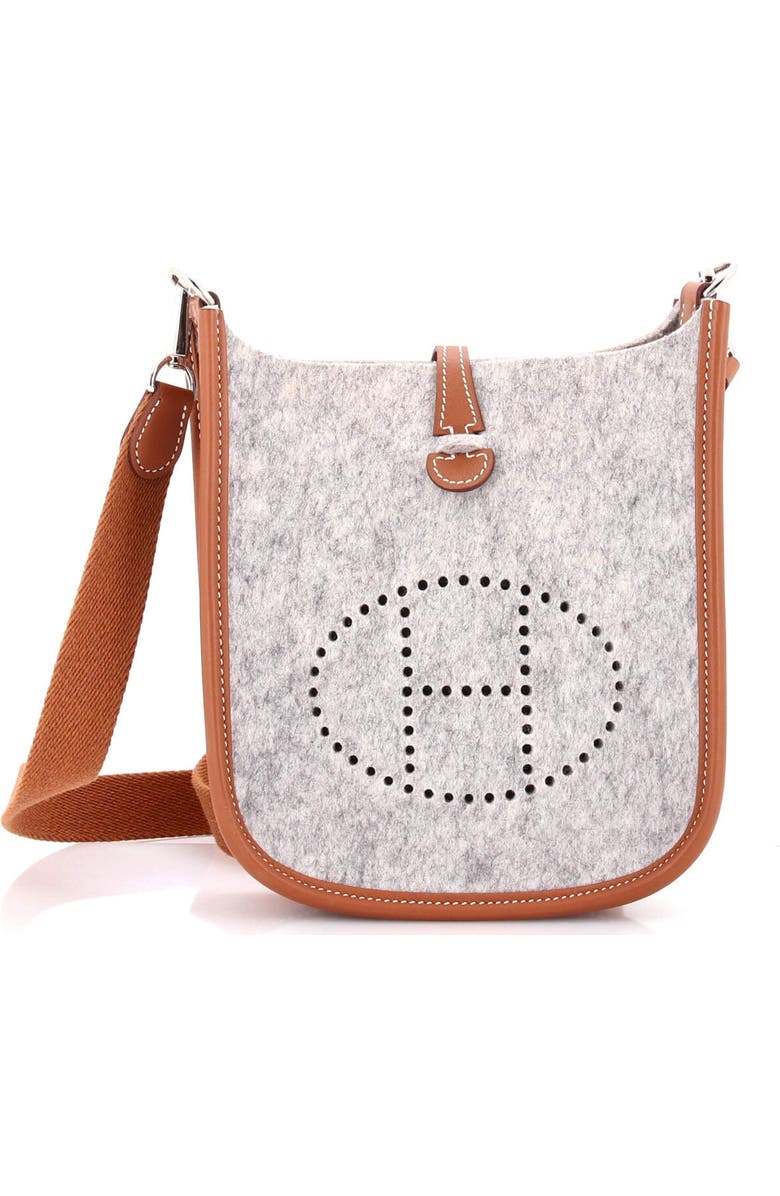Pre-Owned Hermes Evelyne Bag Gen III Felt TPM, Main, color,