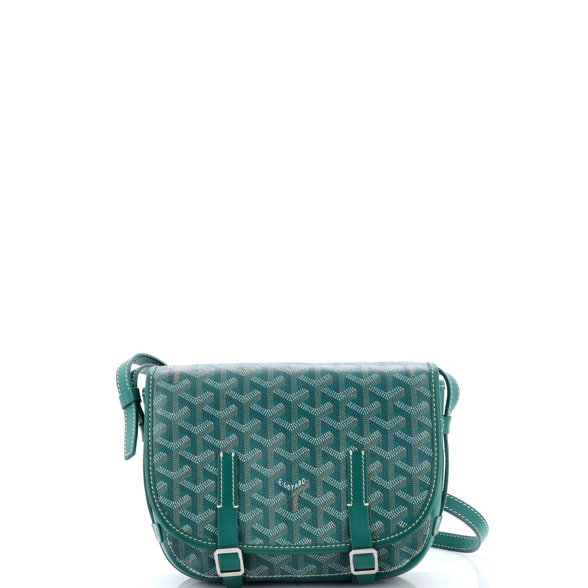 Belvedere Messenger Bag Coated Canvas PM, Main, color, Green