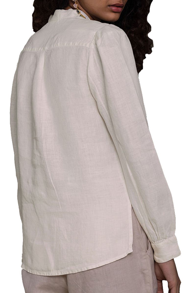 Reistor Womens The Wild River Shirt Off White XX Large, Alternate, color, Off White