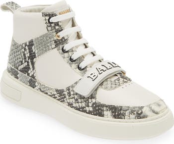 Merryk Snakeskin Embossed High Top Sneaker