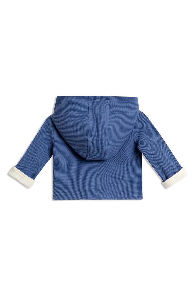 JOJO MAMAN BEBE 3-Piece Jacket, Bodysuit & Joggers Set, Alternate, color, Blue